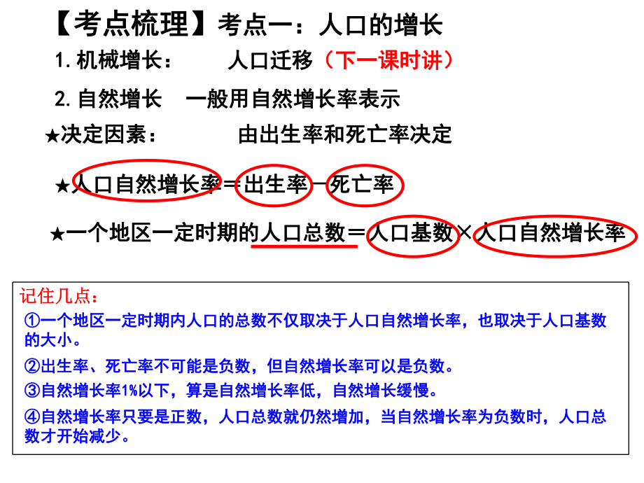 专题十：人口数量变化及环境人口容量课件.ppt_第3页