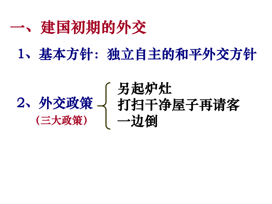 专题二十二现代中国的对外关系课件.ppt_第2页