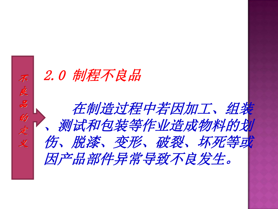 不良品的管制培训课程之二生产中如何不良品的处置课件.ppt_第3页