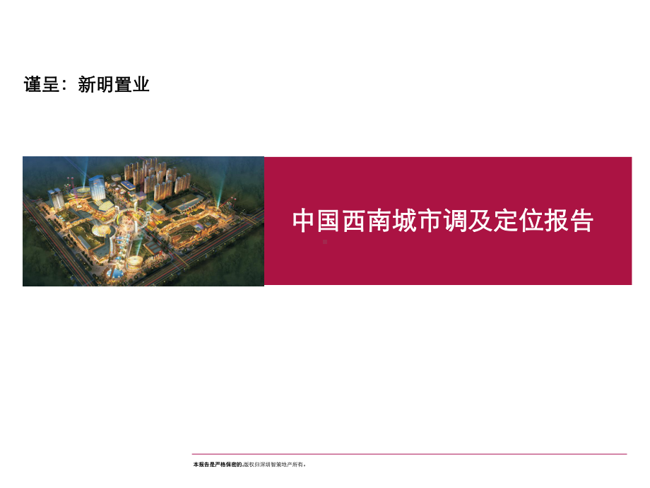 大足中国西南城市场研究及定位报告课件.ppt_第1页