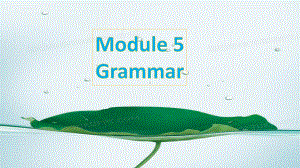 外研社必修三-module-5-grammar(共15张)课件.pptx--（课件中不含音视频）