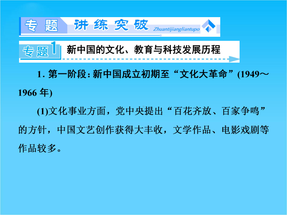 （同步备课参考）高中历史(人民版必修三)教学课件专题归纳提升5.ppt_第3页