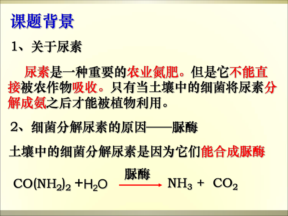 土壤中分解尿素的细菌的分离和计数课件.ppt_第2页