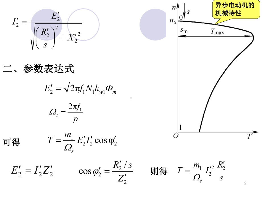 三相异步电动机的机械特性及各种运转状态课件.ppt_第2页