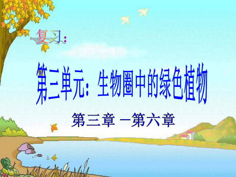 初生物第三单元复习(第三章课件.ppt_第1页