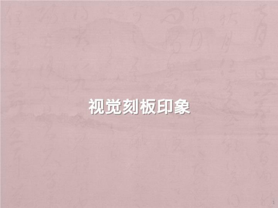 《视觉刻板印象》课件.ppt_第1页