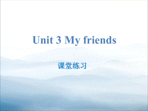 《My-friends》课堂练习课件.pptx