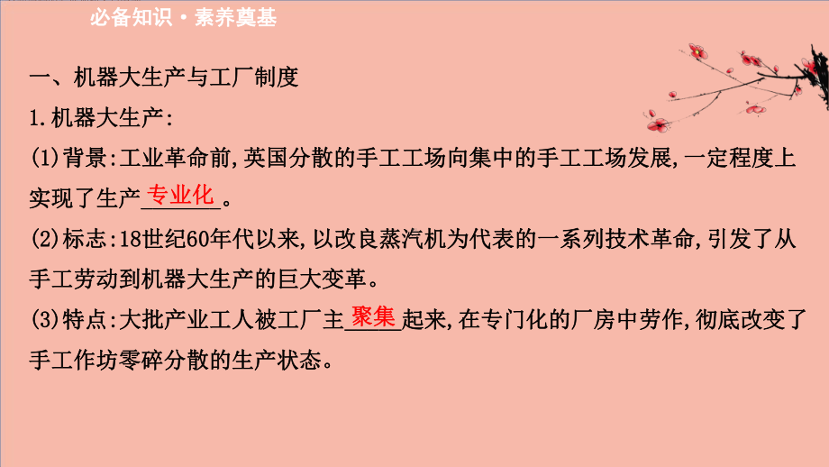 人教统编版高中历史选择性必修二：工业革命与工厂制度课件.ppt_第3页