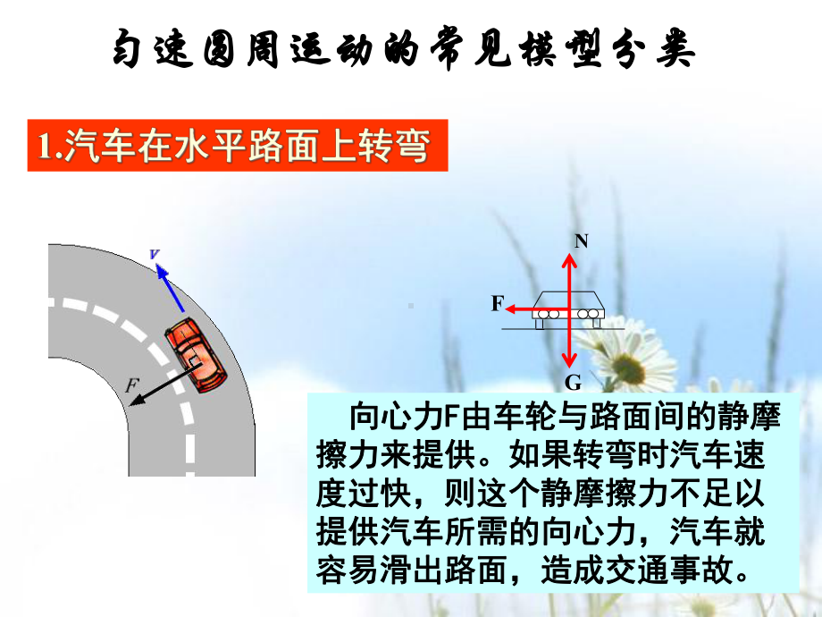 匀速圆周运动的典型模型课件.ppt_第1页