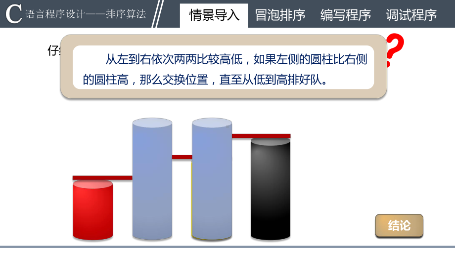 动画演示C语言冒泡排序算法课件(绝对).pptx_第2页