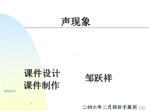 《声音的发生和传播》课件.ppt