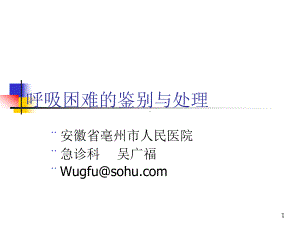 呼吸困难的鉴别与处理课件.ppt