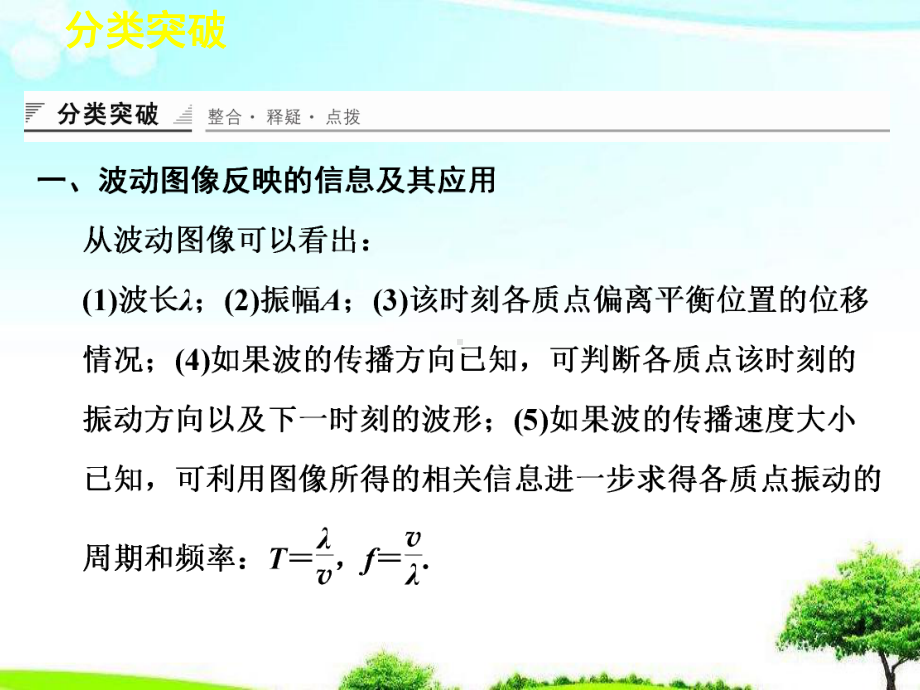 （精选课件）教科版高中物理选修3-4第二章机械波章末整合课件.ppt_第3页