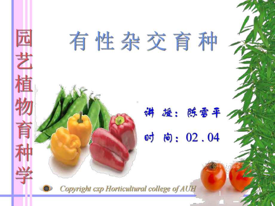 园艺植物育种学课件.ppt_第1页