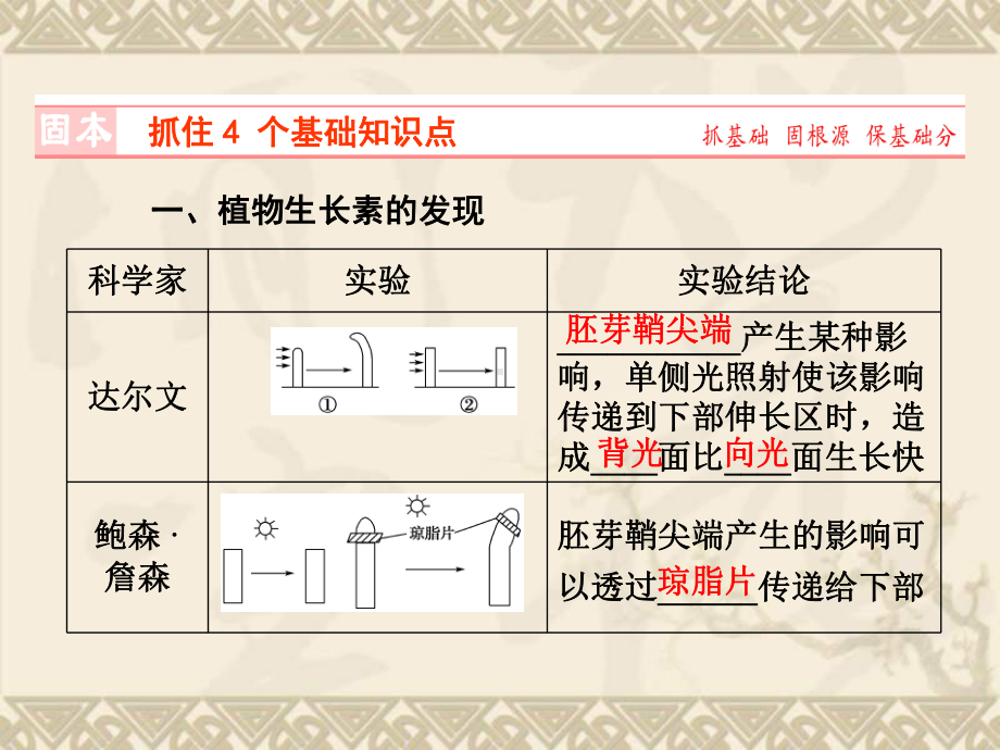 （高考讲坛）(新课标)高考生物一轮复习-第1单元-第5讲-植物的激素调节课件.ppt_第2页