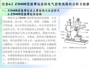 Z3040B型摇臂钻床电气控制电路分析与检修课件.ppt