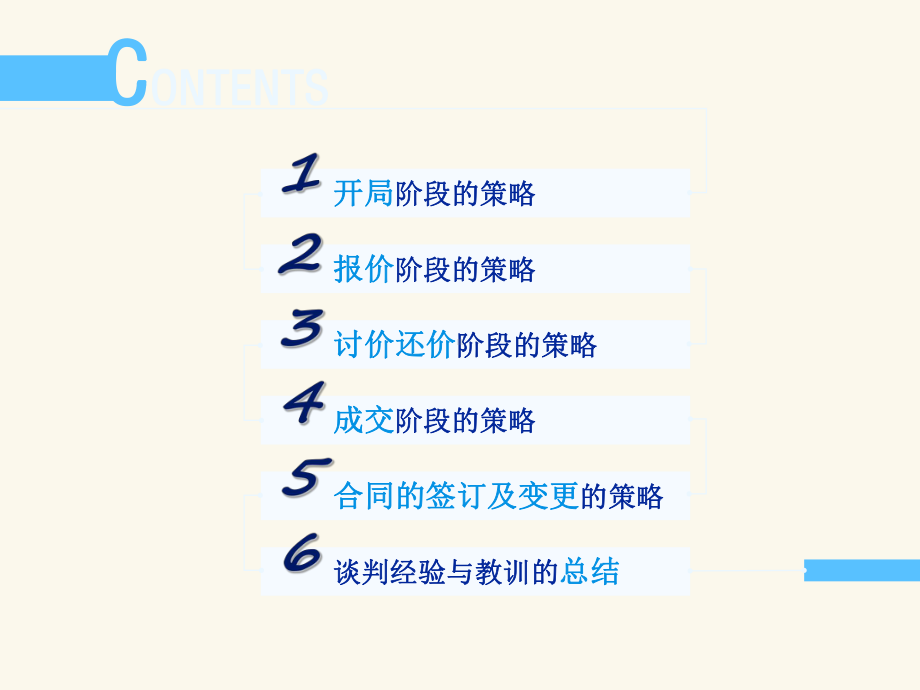 商务谈判各阶段的策略课件.ppt_第1页