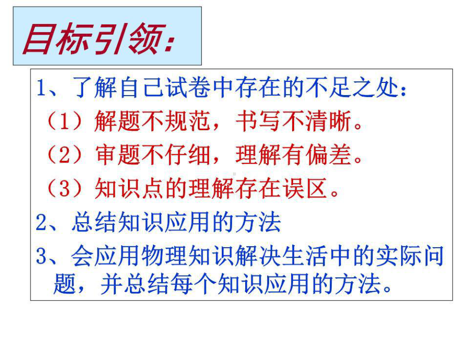 《物理试卷讲评课》课件.ppt_第2页