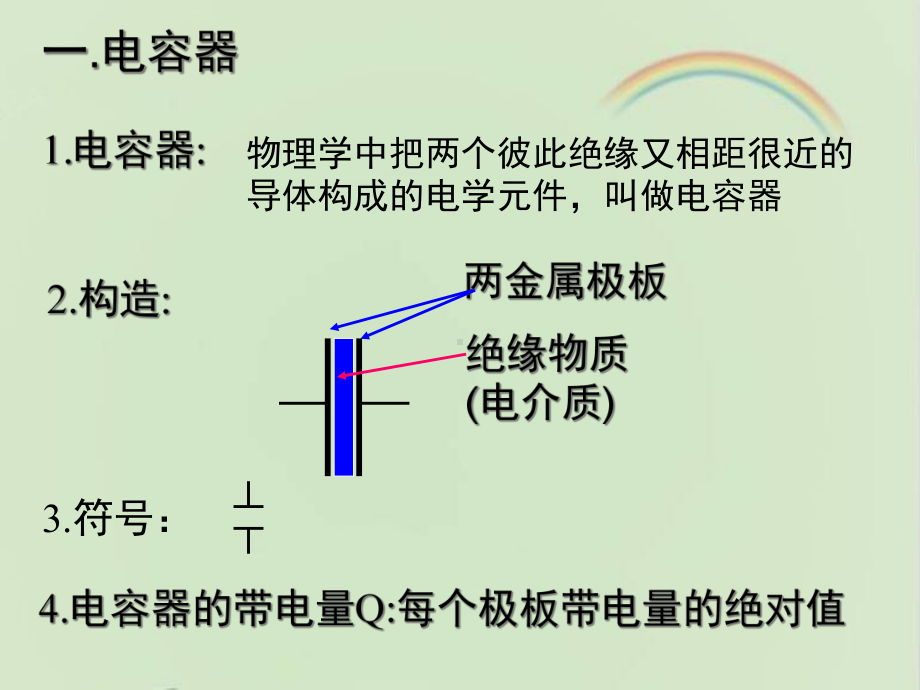 人教课标版高中物理选修3-1：《电容器的电容》课件-新版.ppt_第2页