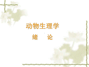 动物生理学课件.ppt