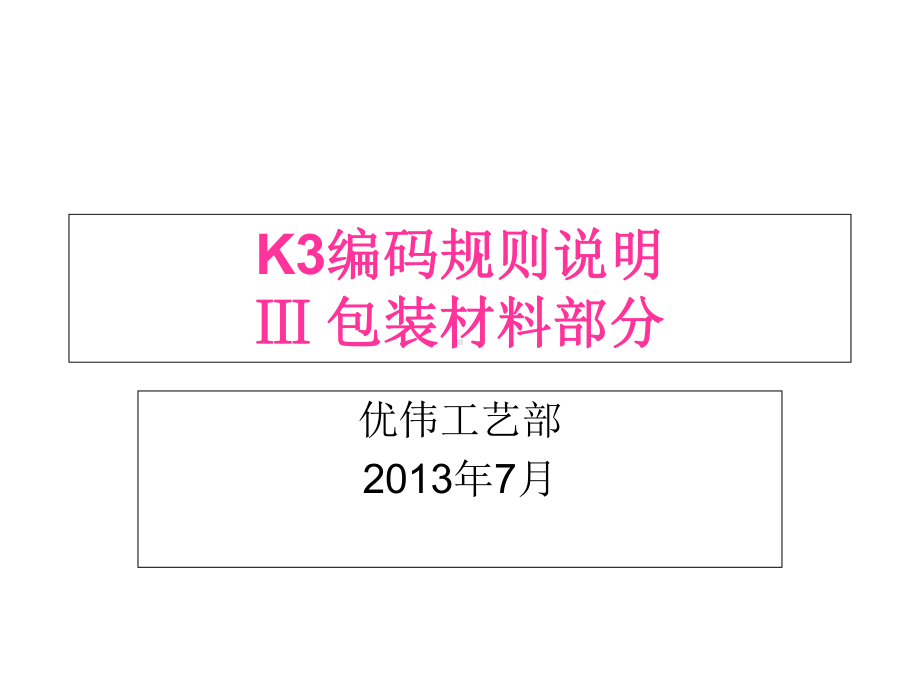 K3编码规则说明3包材解析课件.ppt_第1页