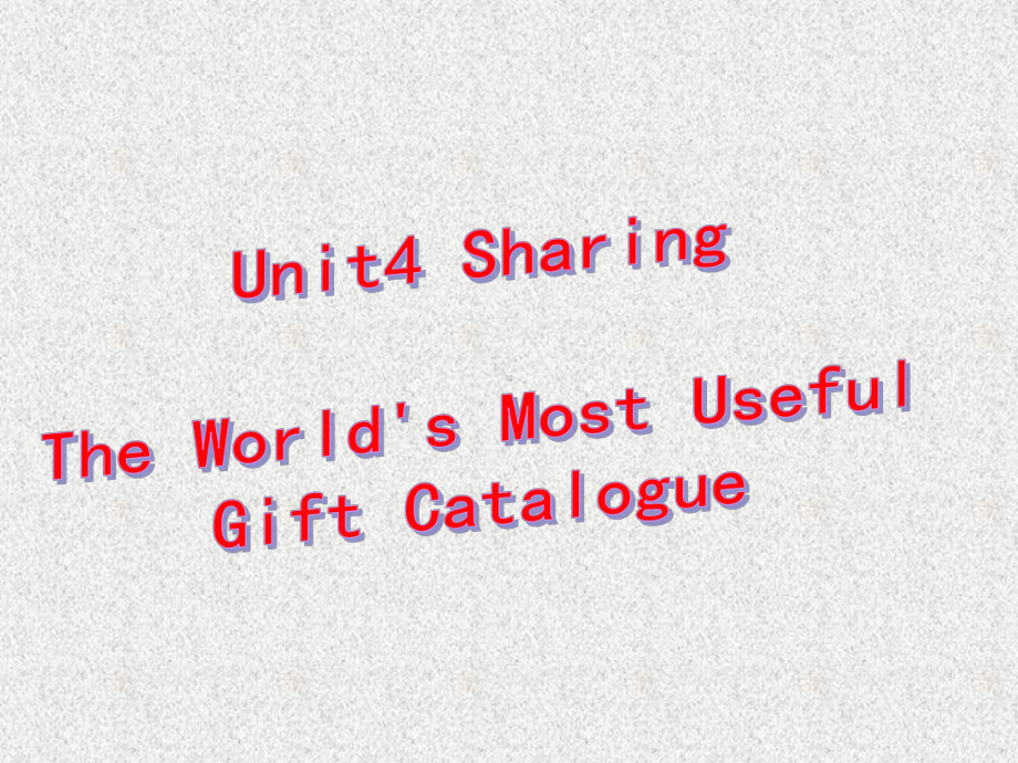 人教英语选修7Unit4Reading(共31张)课件.ppt--（课件中不含音视频）_第1页