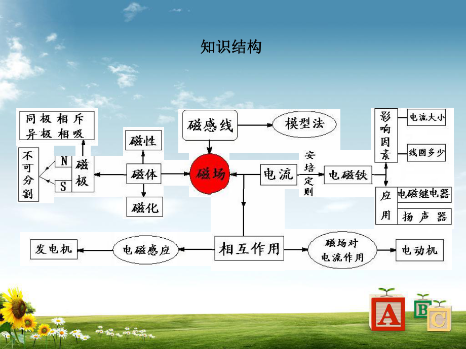 （新人教版）中考物理名师点拨总复习《电磁现象》复习课件.ppt_第2页