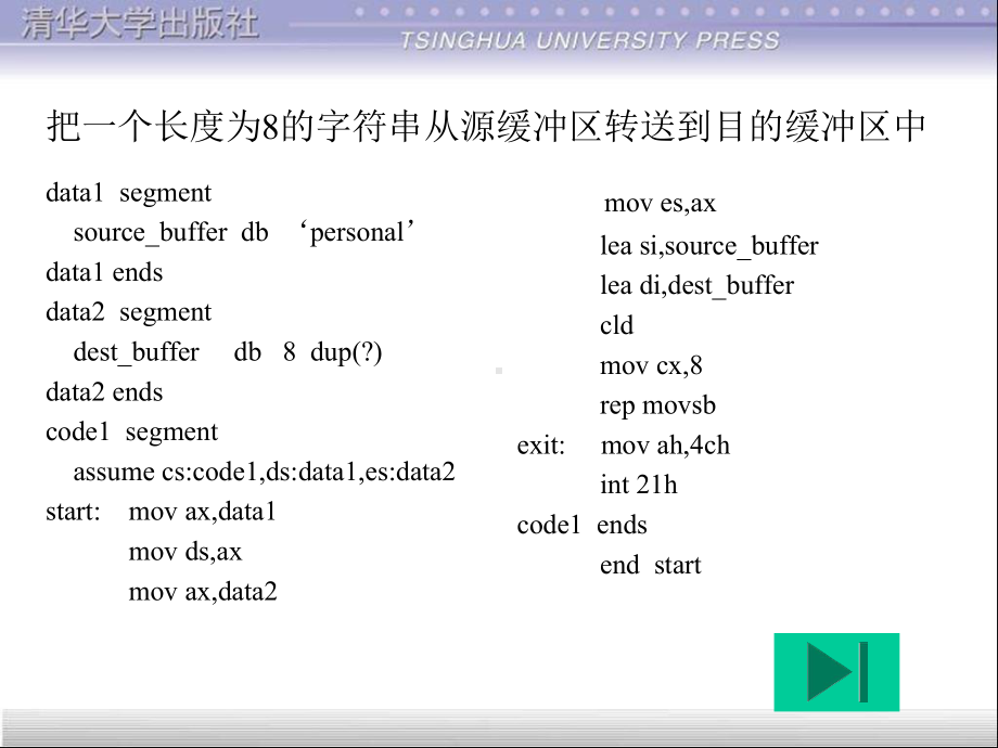 IBM-PC汇编语言程序设计第四章汇编语言程序格式课件.ppt_第2页