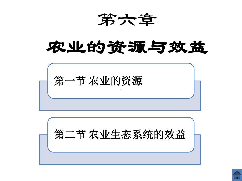 《农业生态学》第六章-农业的资源与效益解析课件.ppt_第1页