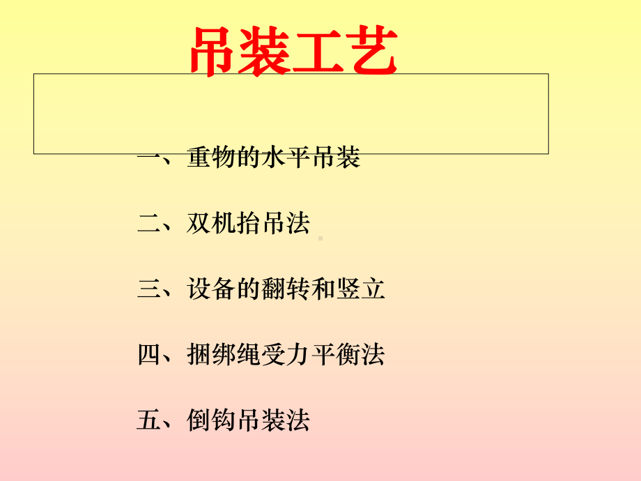 吊装工艺培训教材(-49张)课件.ppt_第1页