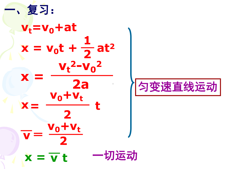 匀变速直线运动习题课1课件.ppt_第2页