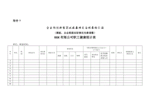 企业防控新型冠状病毒肺炎台账表格汇编（模板企业根据实际情况完善调整）参考模板范本.doc