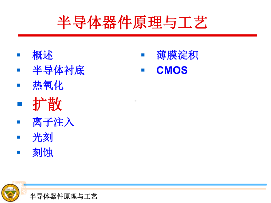 半导体器件原理与工艺2讲解课件.ppt_第1页