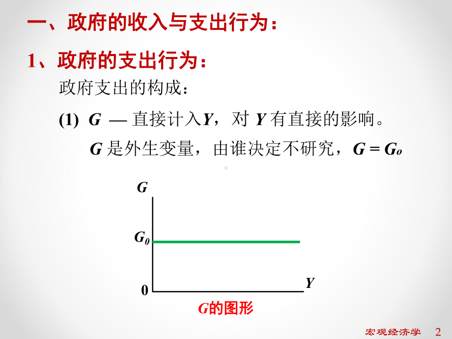 三部门产品市场均衡国民收入的决定课件.ppt_第2页