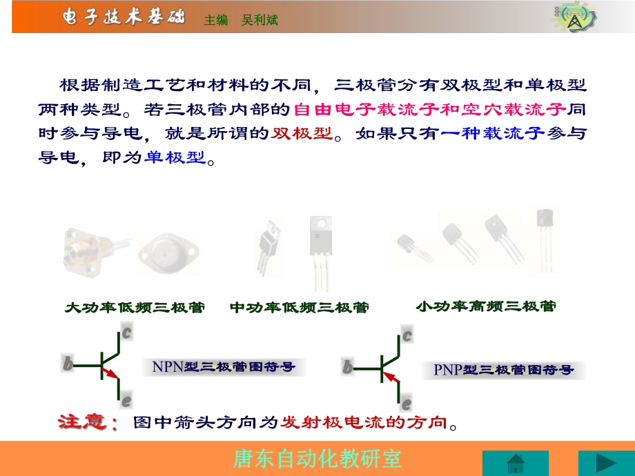 三极管的结构及工作原理课件.ppt_第3页