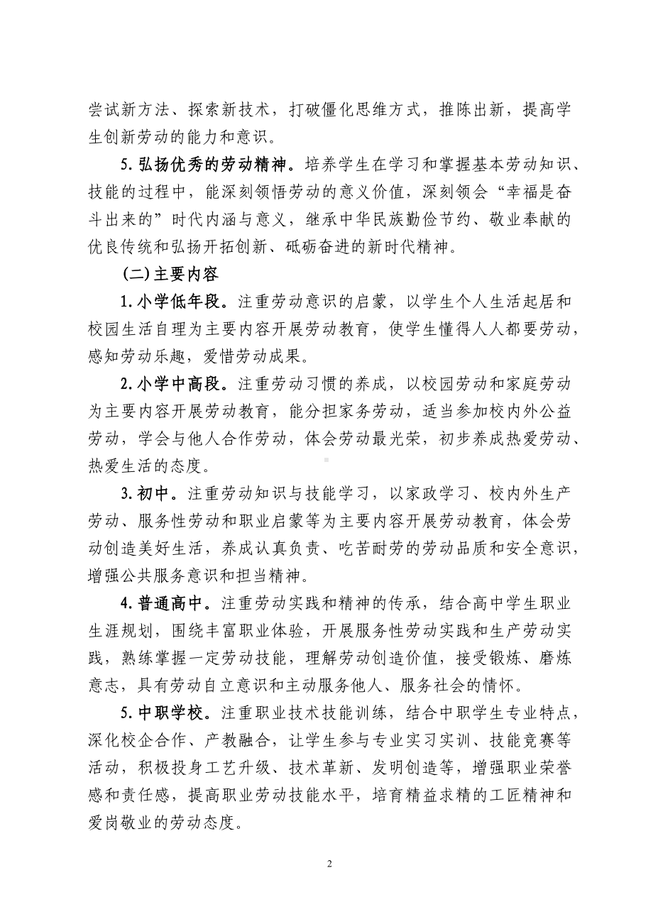 新时代中小学劳动教育实施方案（试行）.docx_第2页