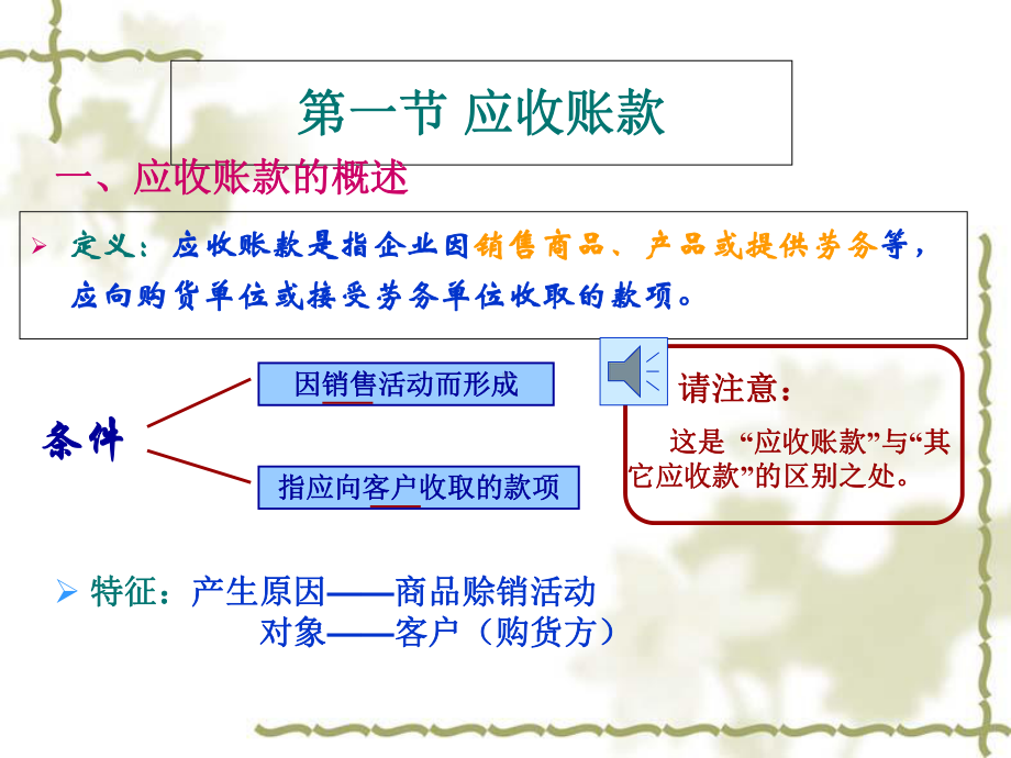 企业财务会计第三章应收及预付款项课件.ppt_第3页