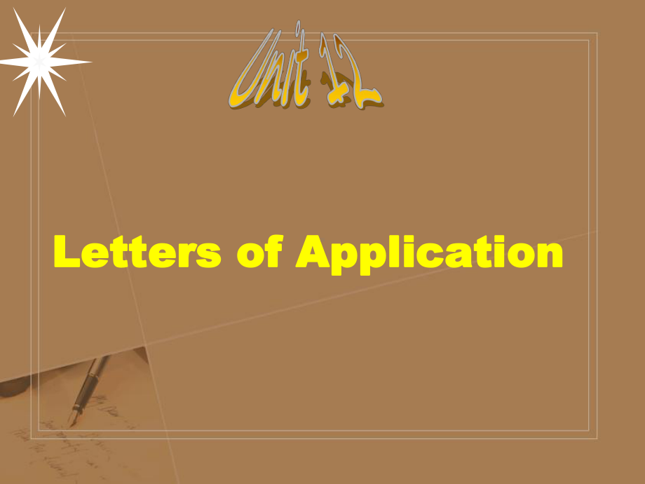 商务英语写作Unit12-Letters-of-Application[精]课件.ppt_第1页