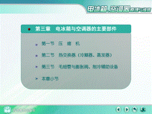 冰箱、空调原理及维修课件4.ppt