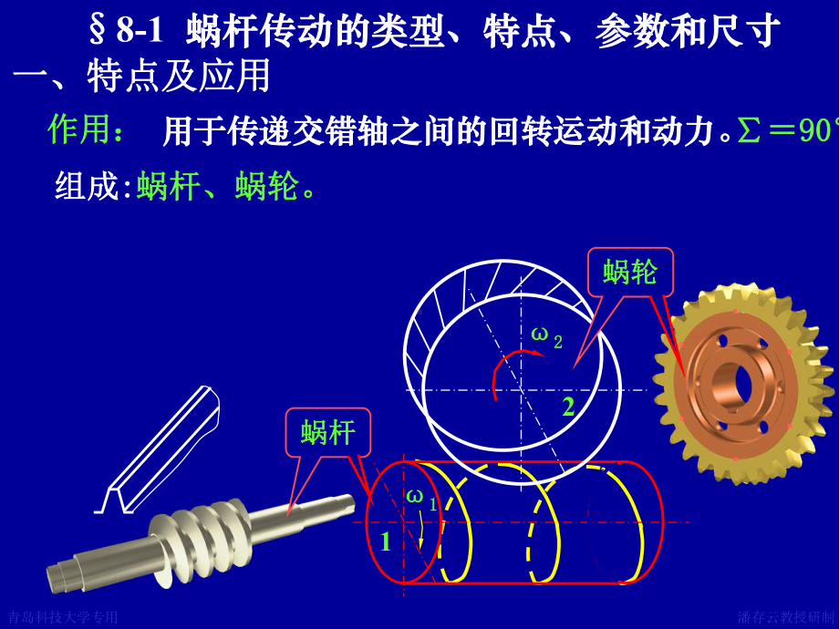 专升本机械设计基础第8章蜗杆传动课件.ppt_第2页