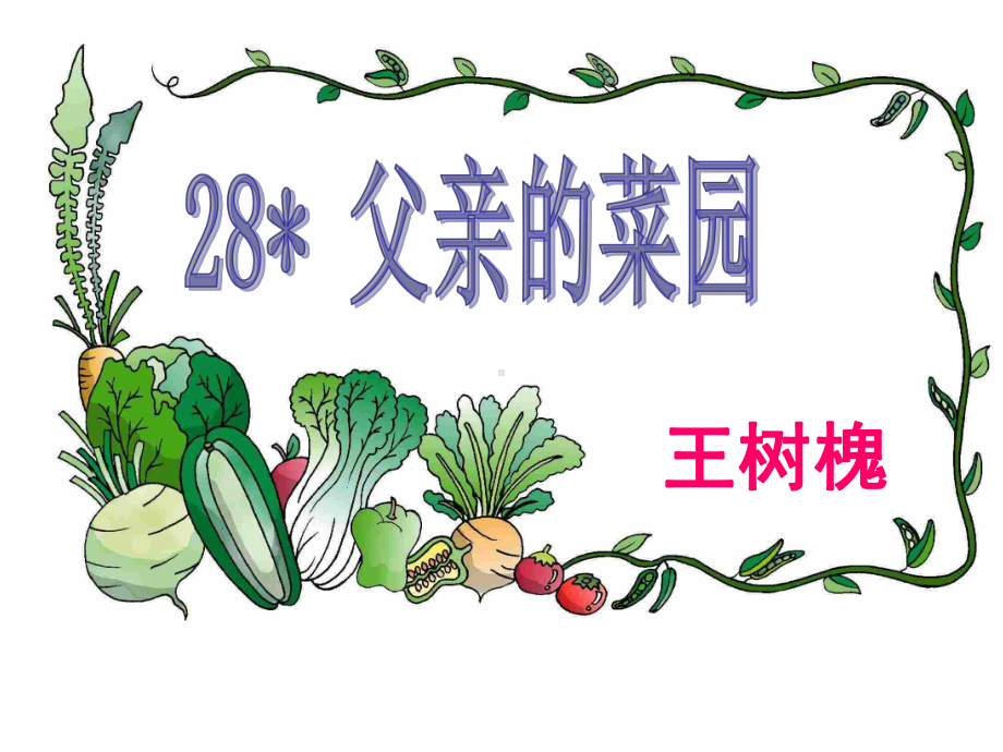 修改父亲的菜园课件.ppt_第1页