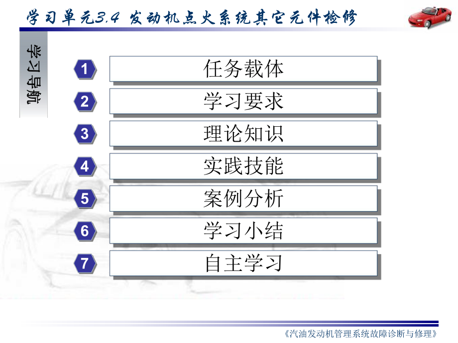 《发动机点火系统其它元件检修》教学课件.ppt_第3页