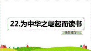 〔部编版〕为中华之崛起而读书教学课件1.ppt