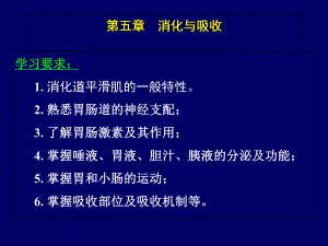 动物生理学消化与吸收课件.ppt