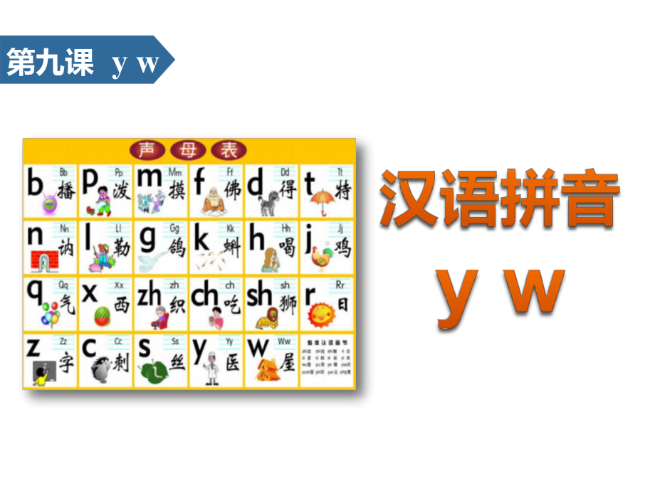 《yw》汉语拼音（教学课件）.pptx_第1页