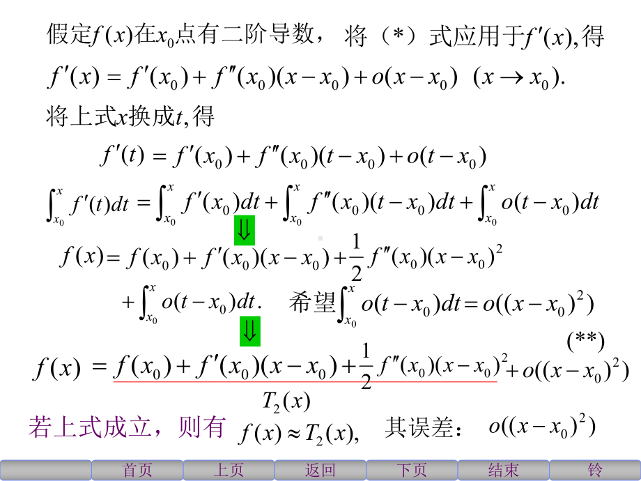 《高等数学》北大第二版4-3泰勒公式课件.ppt_第2页