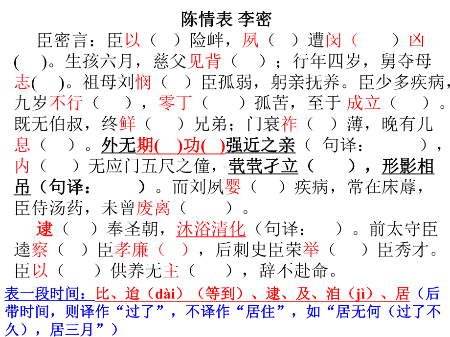 《陈情表》复习课优质课件.ppt_第1页