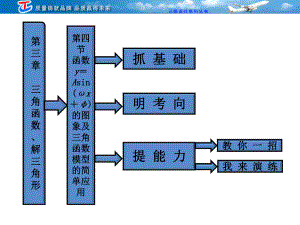 三章节四节函数y=Asinωx+φ图象及三角函数模型简单应用课件.ppt