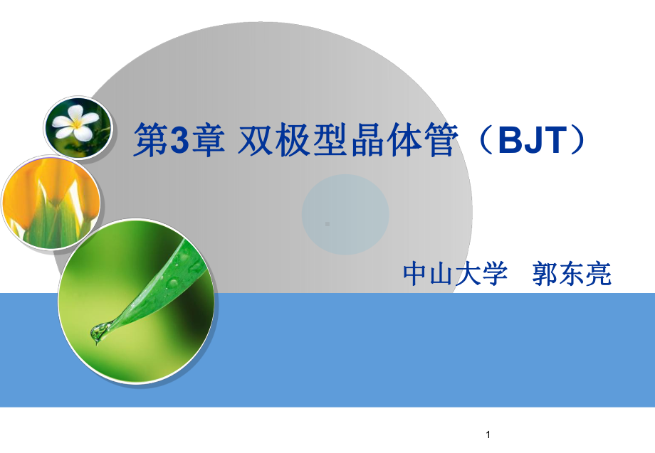 双极型晶体管(BJT)解析课件.ppt_第1页