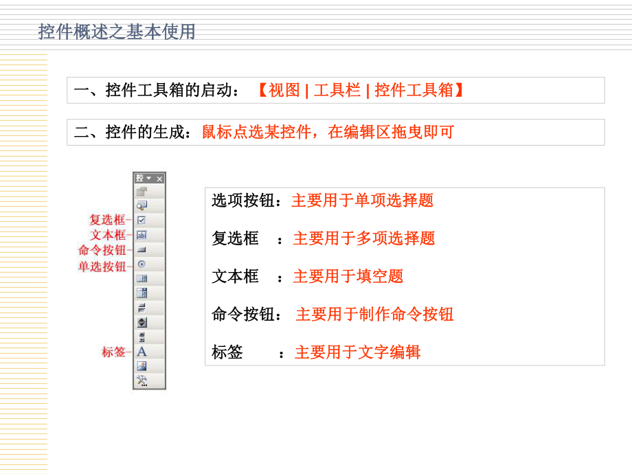 使用PowerPoint控件制作交互式课件.ppt_第3页